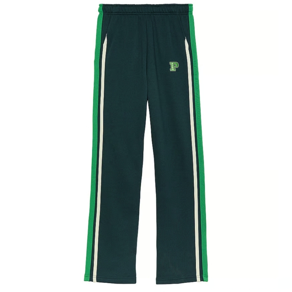 Ivy Fleece Straight-Leg Sweatpants